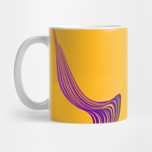 Purple wave: feel the rhythm Mug